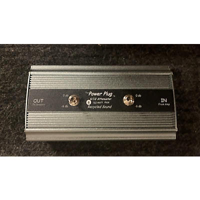 Used Recycled Sound Power Plug Power Attenuator
