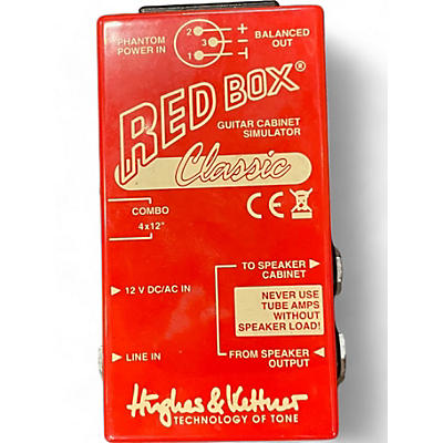 Red Box Used Red Box Classic Guitar Cabinet Simulator Pedal