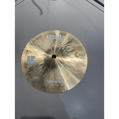Used Red Cymbals & Drum Co 8in Vertical Splash Cymbal Cymbal