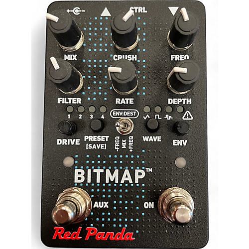 Red Panda Used Red Panda Bitmap 2 RPL103 V2 Bitcrusher Effect Pedal