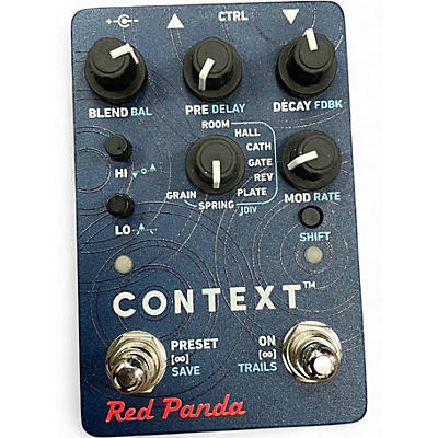 Used Red Panda Context RPL102 V2 Reverb Effect Pedal
