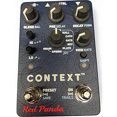 Used Red Panda Context Reverb 2 Effect Pedal