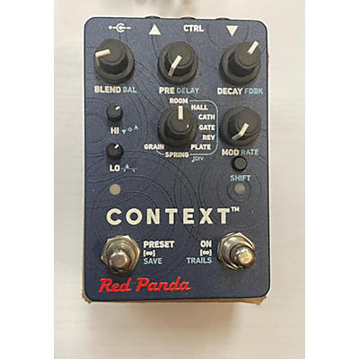 Used Red Panda Context Reverb V2 Effect Pedal