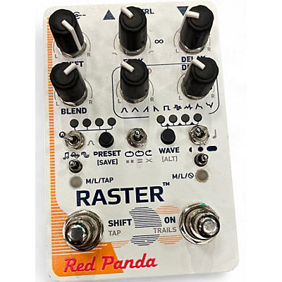 Used Red Panda RASTER Effect Pedal