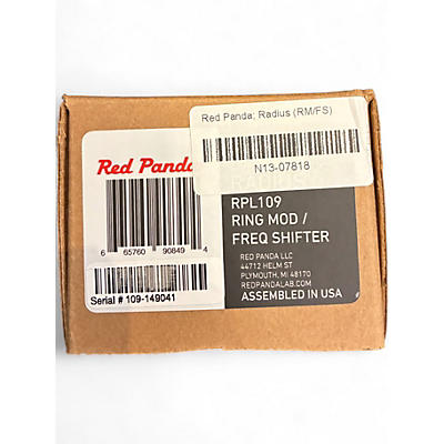 Used Red Panda Radius Effect Pedal