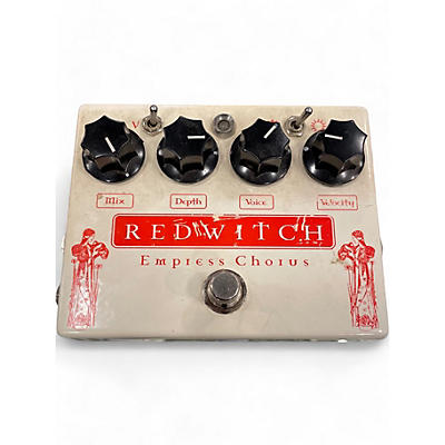 Used Red Witch Empress Chorus Modulation Effect Pedal