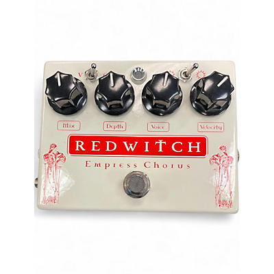 Used Red Witch Empress Chorus Modulation Effect Pedal