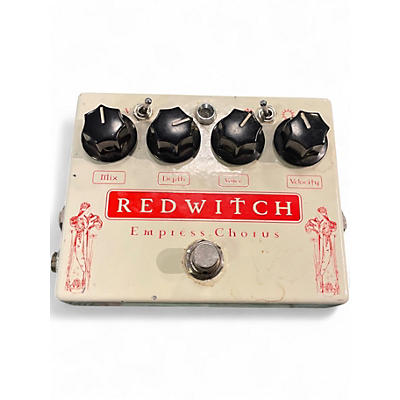 Used Red Witch Empress Chorus Modulation Effect Pedal