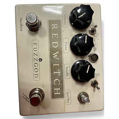 Used Red Witch FUZZ GOD Effect Pedal