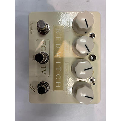 Used Red Witch FUZZ IV Effect Pedal