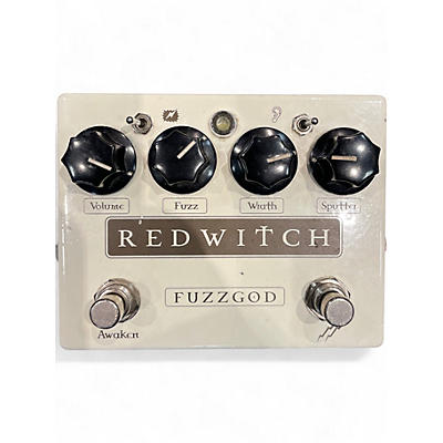 Used Red Witch Fuzz God II Effect Pedal