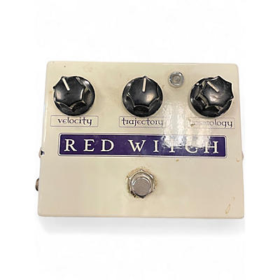 Used Red Witch Moon phaser Effect Pedal