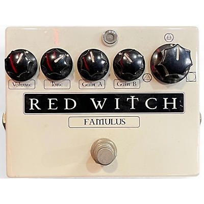 Used Red Witch The Famulus Distortion Overdrive Effect Pedal