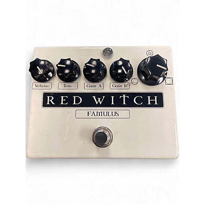 Used Red Witch The Famulus Distortion Overdrive Effect Pedal
