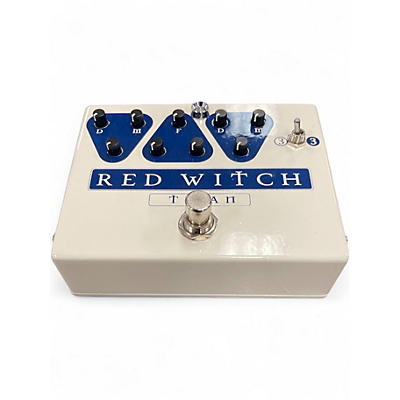 Used Red Witch Titan Analog Delay Effect Pedal