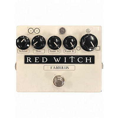 Used Red Witch famulus Effect Pedal