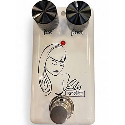 Used Red Witch lily boost Effect Pedal