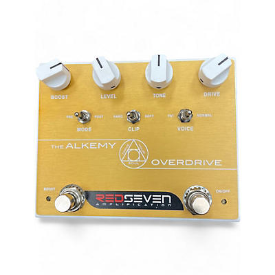 Redseven Amplification Used Redseven Amplification the alkemy overdrive Effect Pedal