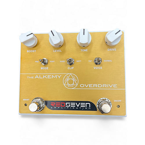 Redseven Amplification Used Redseven Amplification the alkemy overdrive Effect Pedal