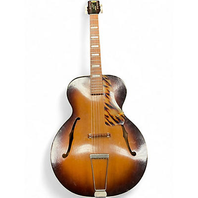 Used Regal ARCHTOP ANTIQUE BURST Acoustic Guitar