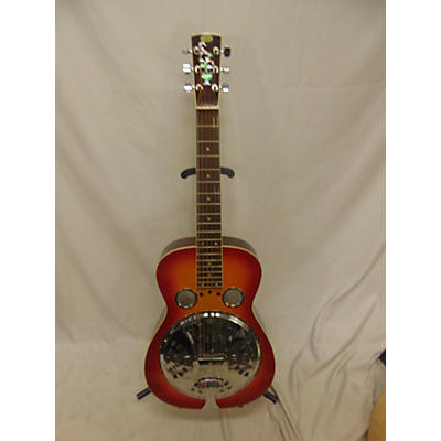 Regal Used Regal Dobro 2 Color Sunburst Resonator Guitar