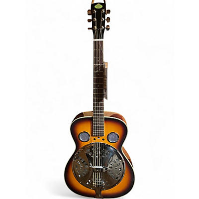 Used Regal Dobro 2 Color Sunburst Resonator Guitar