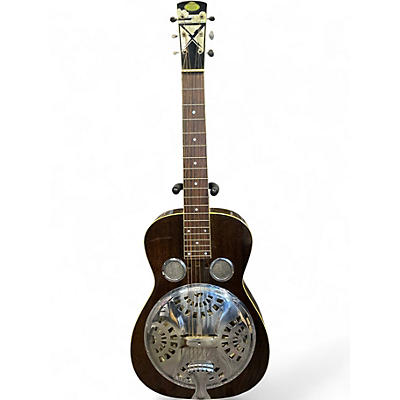 Used Regal Dobro Brown Resonator Guitar