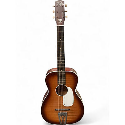 Used Regal F68ML Sunburst Acoustic Guitar