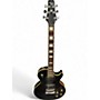 Used Regal LP Black Solid Body Electric Guitar Black