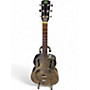 Used Regal RC-2 Duolian Metallic Silver Resonator Guitar Metallic Silver