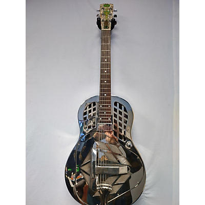 Regal Used Regal RC-51 Chrome Silver Resonator Guitar