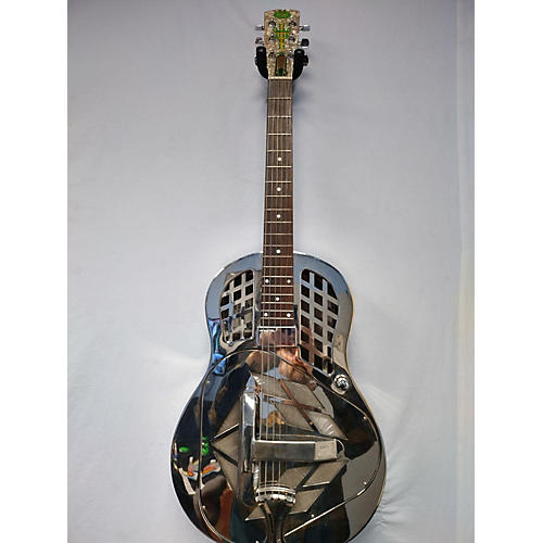 Regal Used Regal RC-51 Chrome Silver Resonator Guitar Chrome Silver