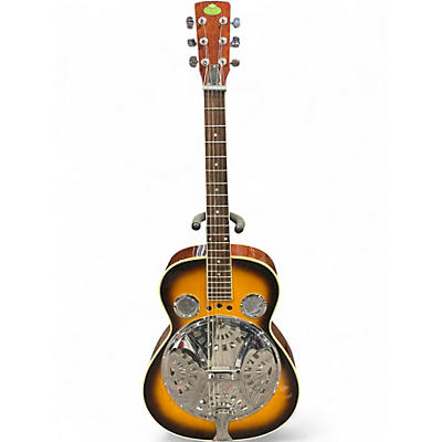 Used Regal RD05 Tobacco Sunburst Resonator Guitar