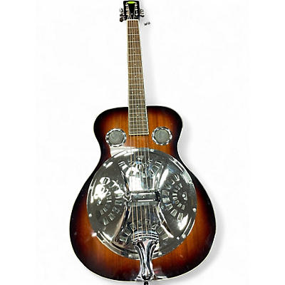 Used Regal RD30 Round Neck 2 Color Sunburst Resonator Guitar