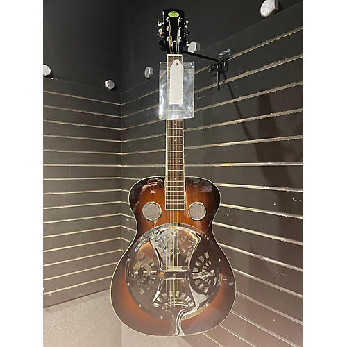 Regal Used Regal RD30V Round Neck Vintage Sunburst Resonator Guitar Vintage Sunburst