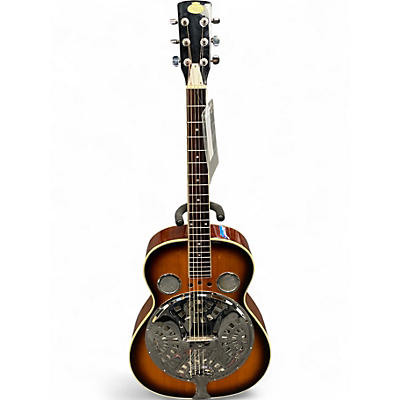 Used Regal RD40 2 Tone Sunburst Resonator Guitar