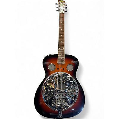 Used Regal RD40 3 Color Sunburst Resonator Guitar