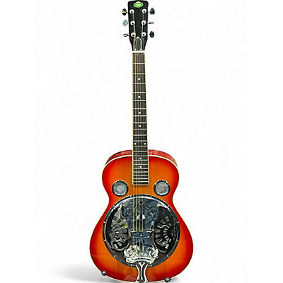 Used Regal RD40 Cherry Sunburst Resonator Guitar