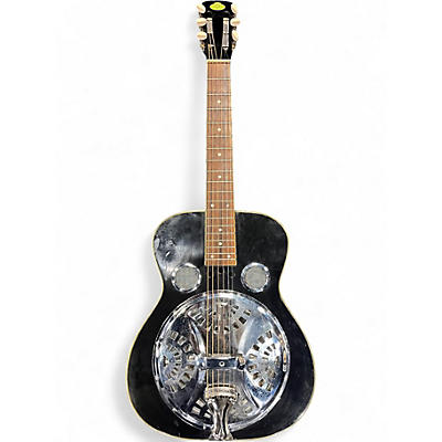 Used Regal RD40 Squareneck Black Resonator Guitar