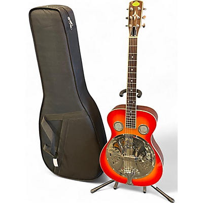 Used Regal RD40 Vintage Sunburst Resonator Guitar