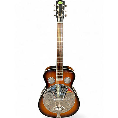 Used Regal RD40 Vintage Sunburst Resonator Guitar