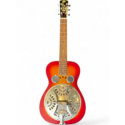 Used Regal RD40 Vintage Sunburst Resonator Guitar