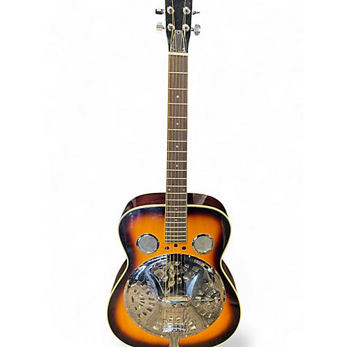 Used Regal RD40CHS Square Neck Studio 2 Color Sunburst Resonator Guitar 2 Color Sunburst