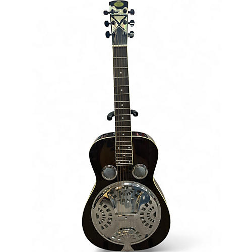 Used Regal RD52 Lightning Square Neck Mahogany Resonator Guitar Mahogany