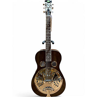 Used Regal RD56  Brown Resonator Guitar