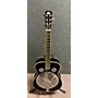 Used Regal Used Regal ROUND NECK Black Resonator Guitar Black