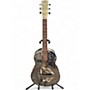 Used Regal rc-51 Silver Resonator Guitar Silver