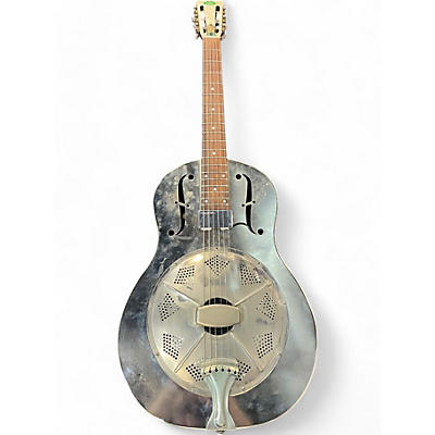 Used Regal rc43 silver Resonator Guitar