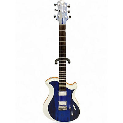 Used Relish Guitars Mary one Blue African Marble Solid Body Electric Guitar