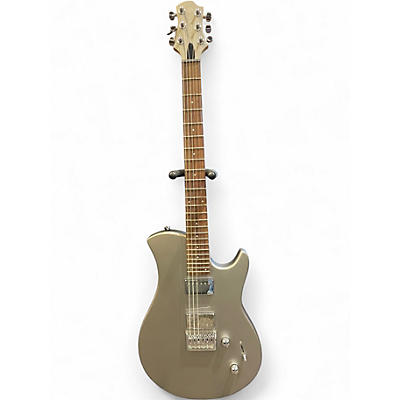 Used Relish Guitars Trinity by Relish Matte Silver Solid Body Electric Guitar